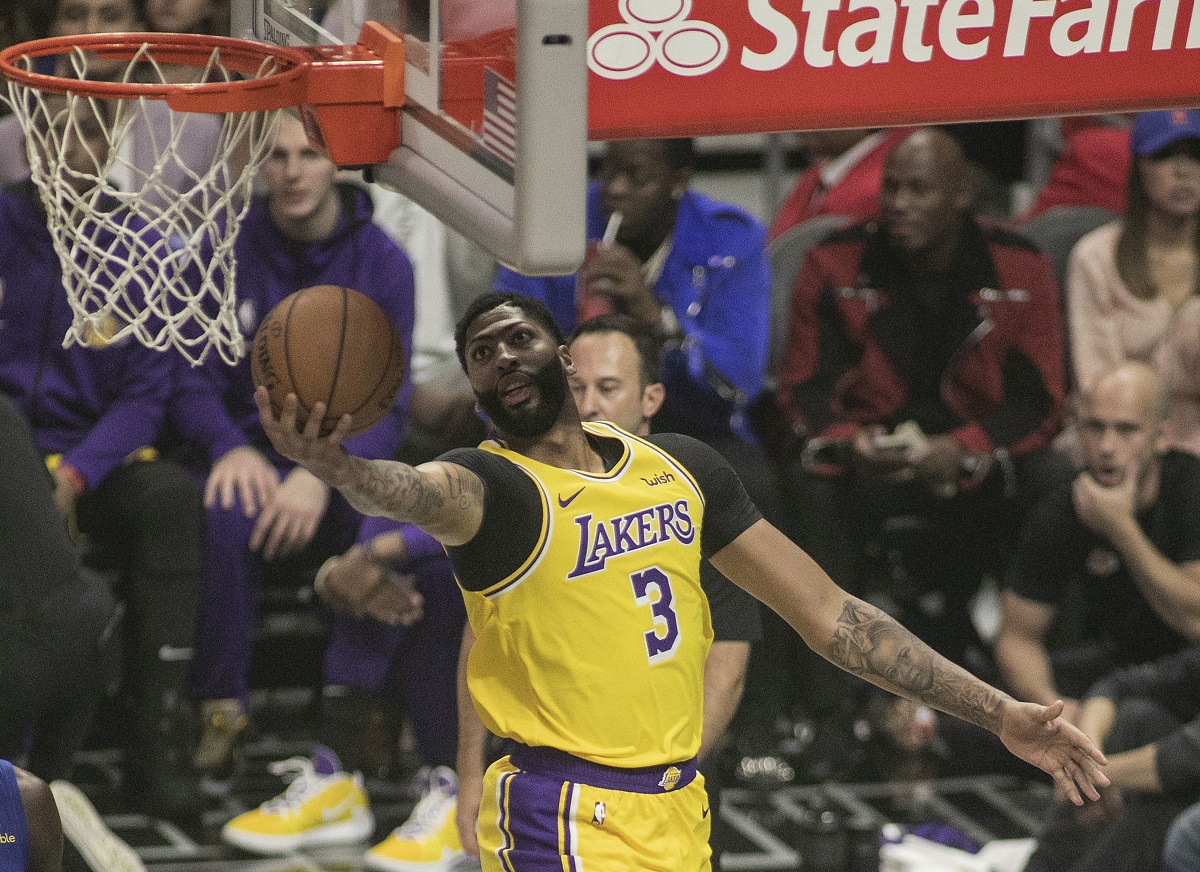 Nba, Anthony Davis: pronto al rientro il 3 dei Lakers